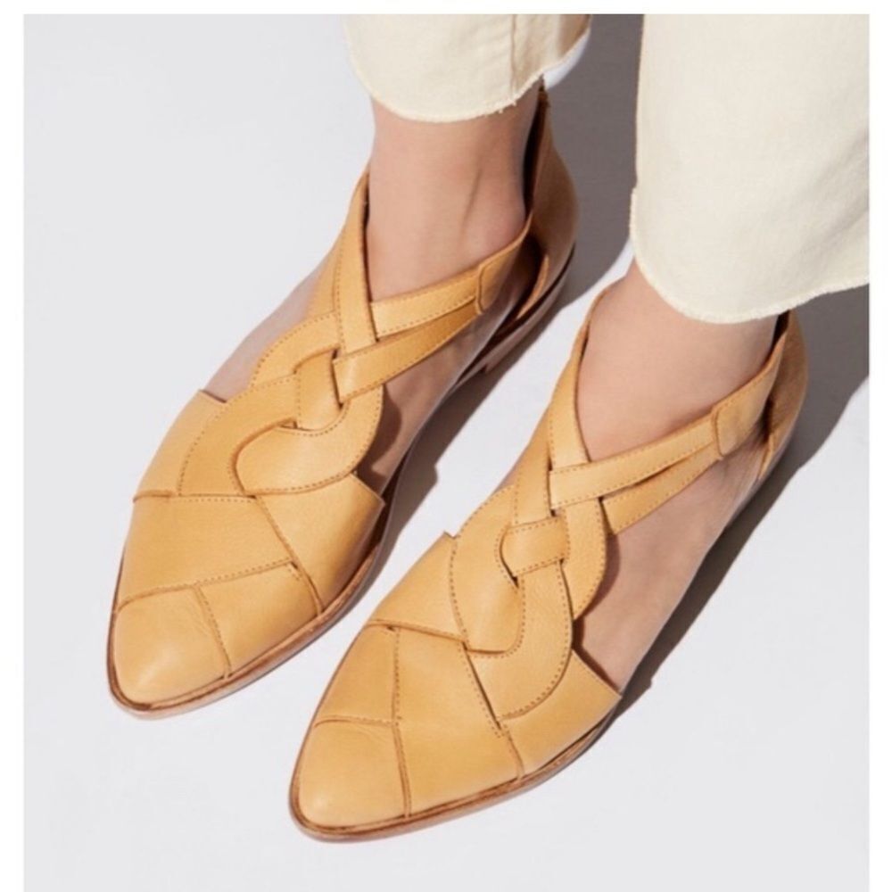 Free People Wanderlust Braided Flats / 40eu or 9.5 US